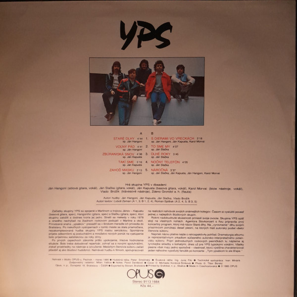 Skupina YPS: YPS - LP