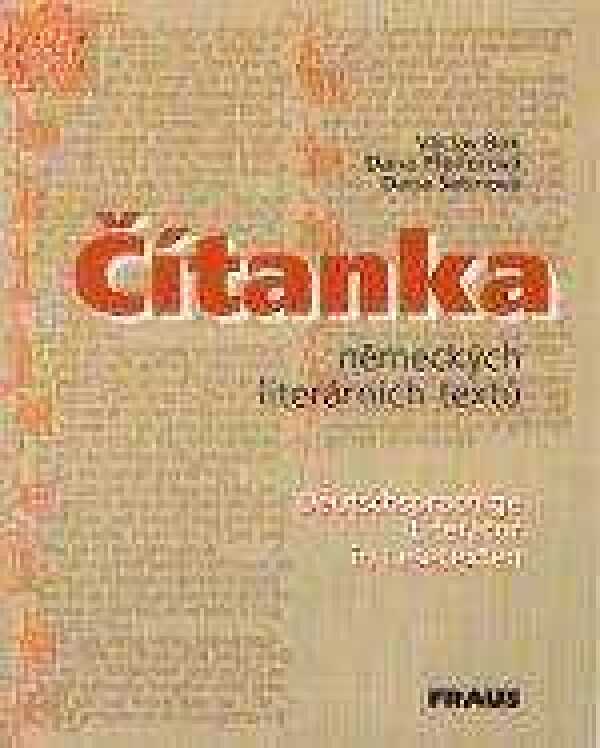 V. Bok: ČÍTANKA NĚMECKÝCH LITERÁRNÍCH TEXTŮ