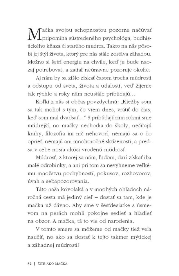 Stéphane Garnier: ŽITE AKO MAČKA
