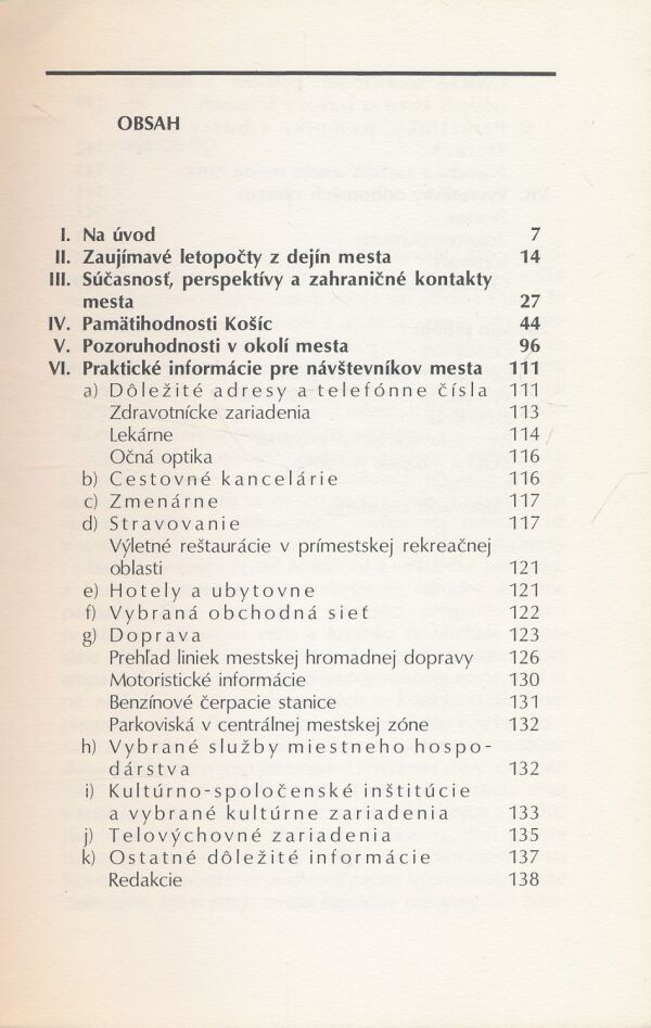 Košice - sprievodca