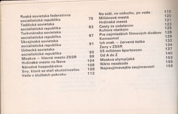 Nina Litschauerová: REPUBLIKY ZSSR