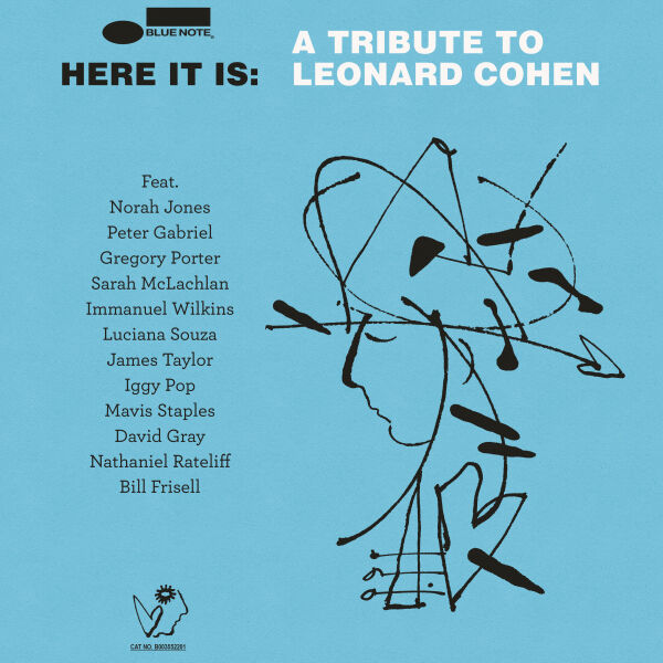 VARIOUS ARTISTS: HERE IT IS: A TRIBUTE TO LEONARD COHEN - 2LP