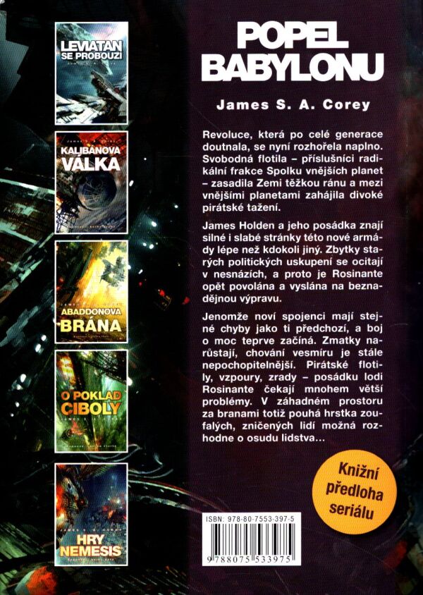 James S. A. Corey: POPEL BABYLONU