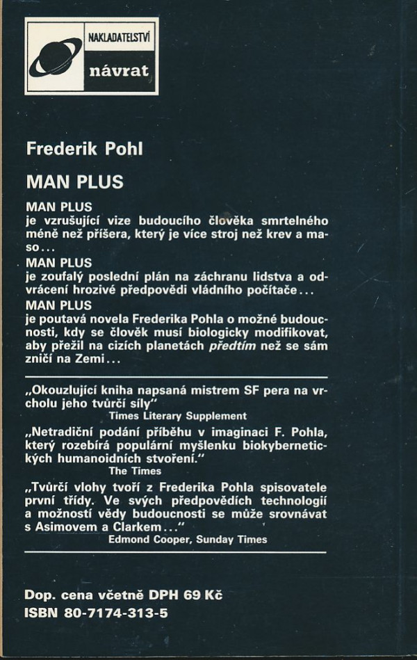 Frederik Pohl: Man Plus