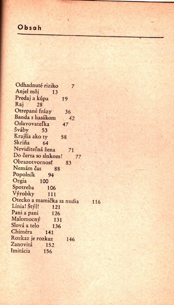 Alberto Moravia: 33 ŽIEN ROZPRÁVA O SEBE