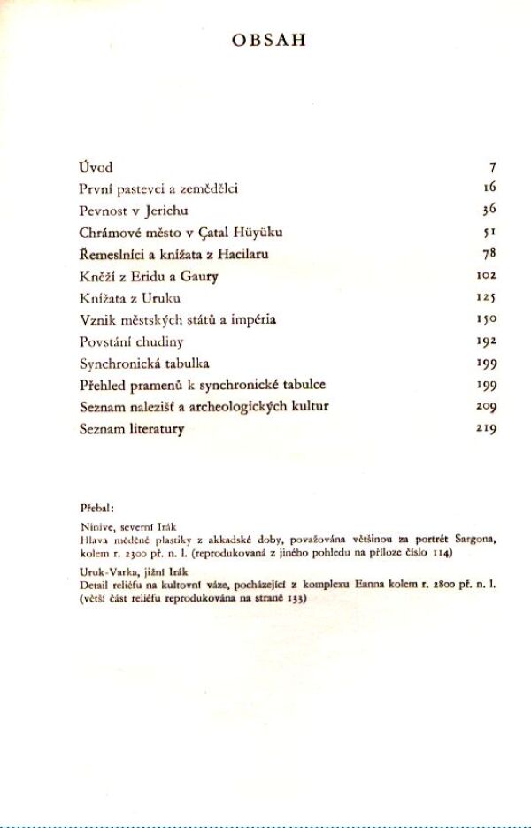 Burchara Brentjes: ZLATÝ VĚK LIDSTVA