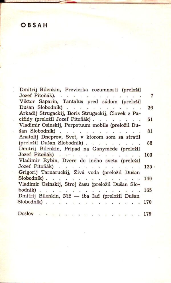 DVERE DO INÉHO SVETA