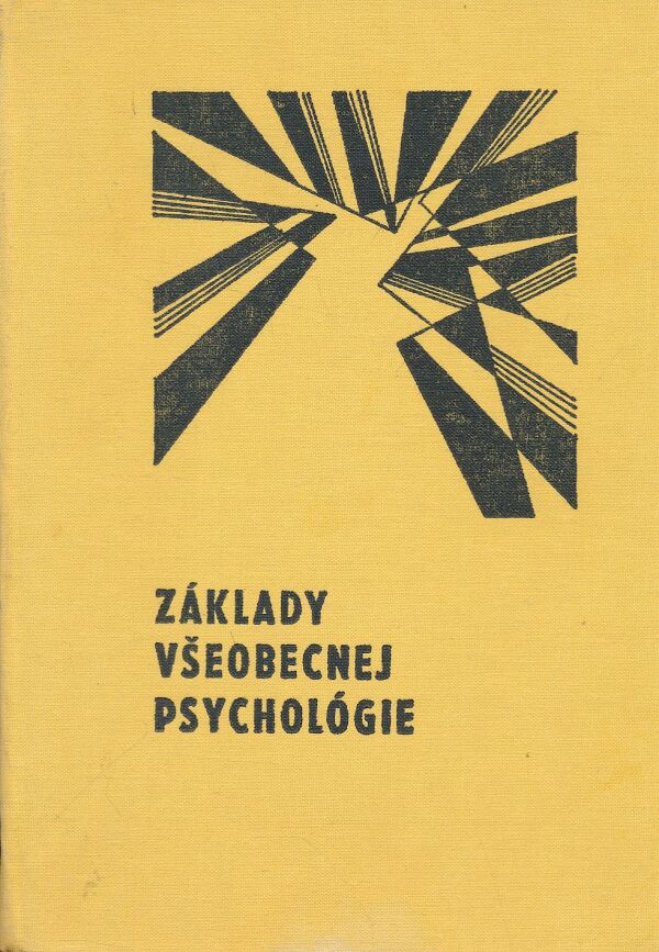 T. Pardel, J. Boroš: ZÁKLADY VŠEOBECNEJ PSYCHOLÓGIE