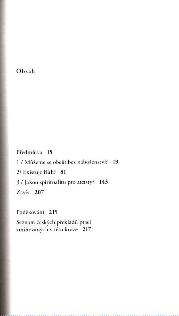 André Comte-Sponville: DUCH ATEISMU