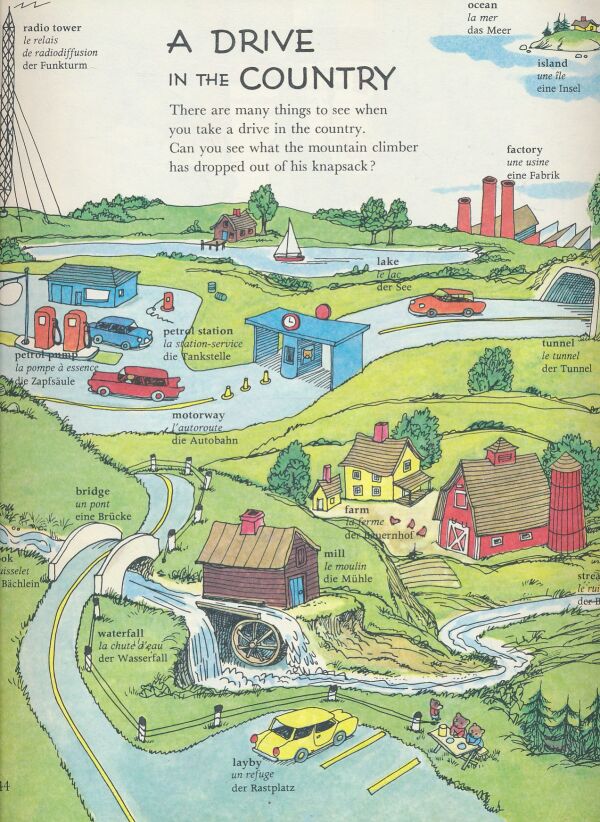 Richard Scarry´s European Word Book