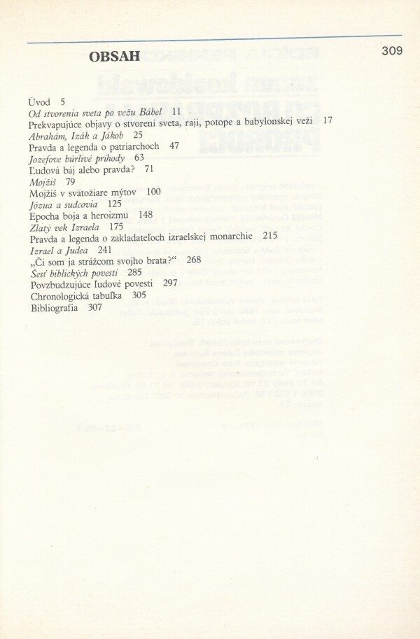 Zenom Kosidowski: ČO ROZPRÁVALI PROROCI