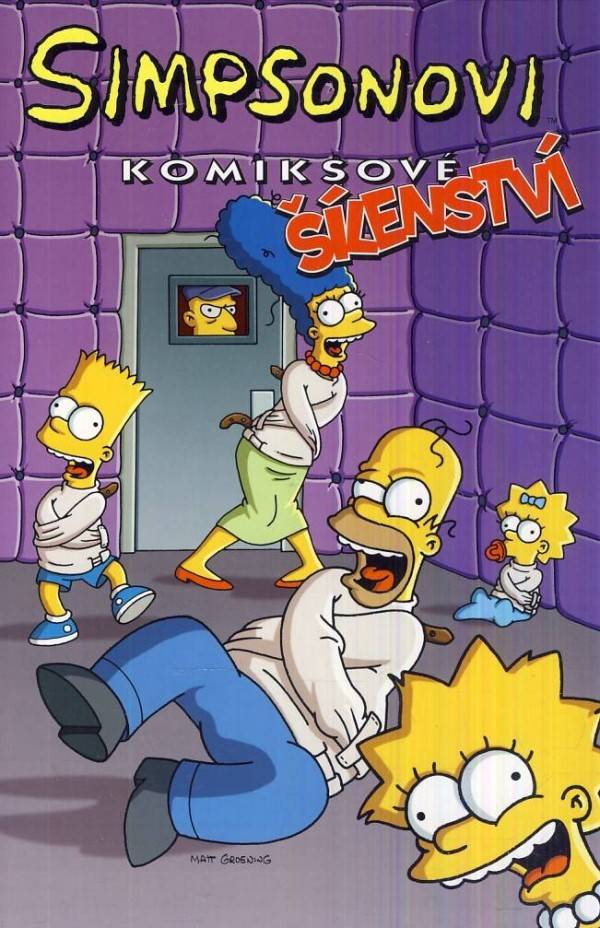Groening Matt, další: SIMPSONOVI - KOMIKSOVÉ ŠÍLENSTVÍ