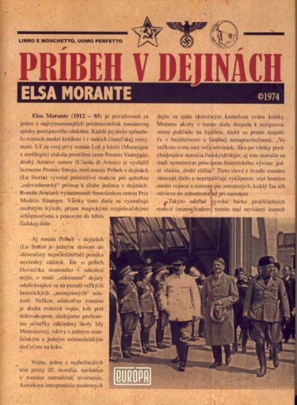Elsa Morante: PRÍBEH V DEJINÁCH