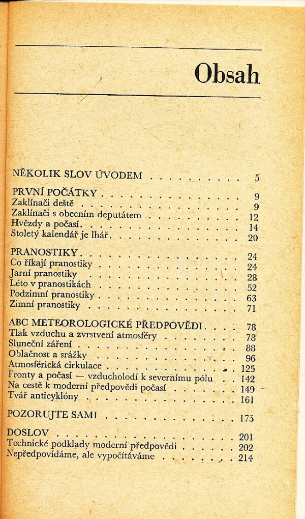 Karel Pejml: PŘEDPOVÍDÁME POČASÍ