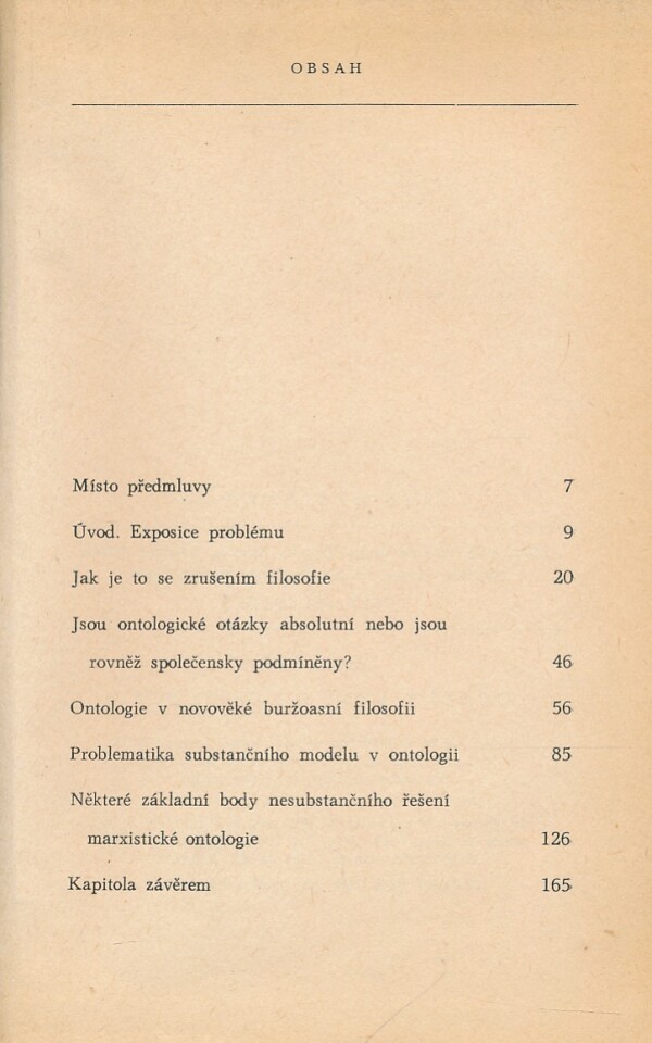 Zbyněk Fišer: OTÁZKY BYTÍ A EXISTENCE