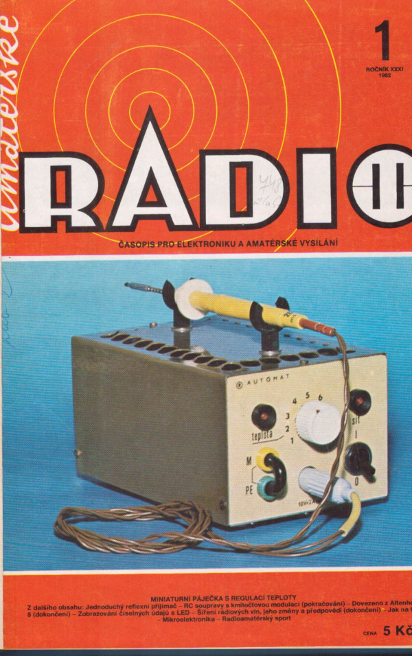 AMATÉRSKÉ RADIO 1982