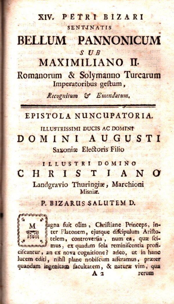 Joannis Georgii Schwandtneri: SCRIPTORES RERUM HUNGARICARUM VETERES, AC GENUINI