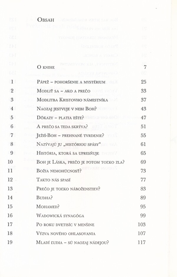 Ján Pavol II.: PREKROČIŤ PRAH NÁDEJE