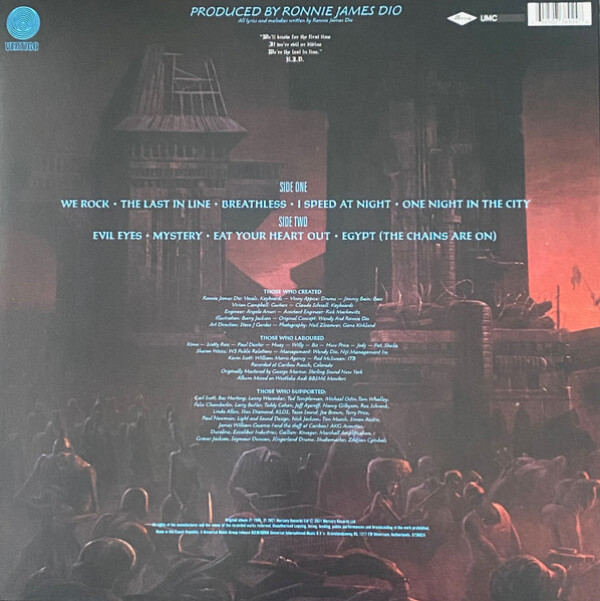 DIO: THE LAST IN LINE - LP