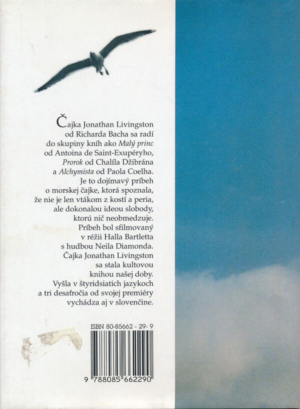 Richard Bach: ČAJKA JONATHAN LIVINGSTON