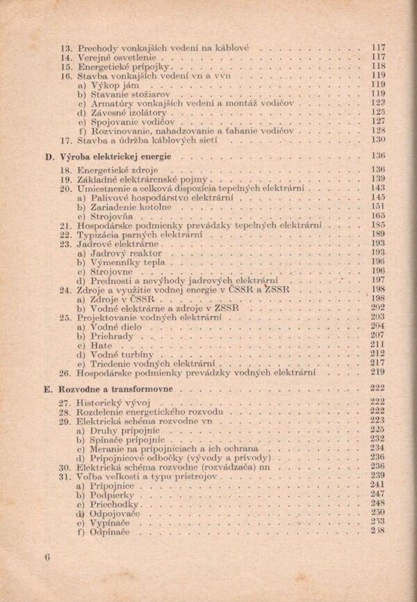 O. Boháč, J. Nocar: ELEKTROENERGETIKA II