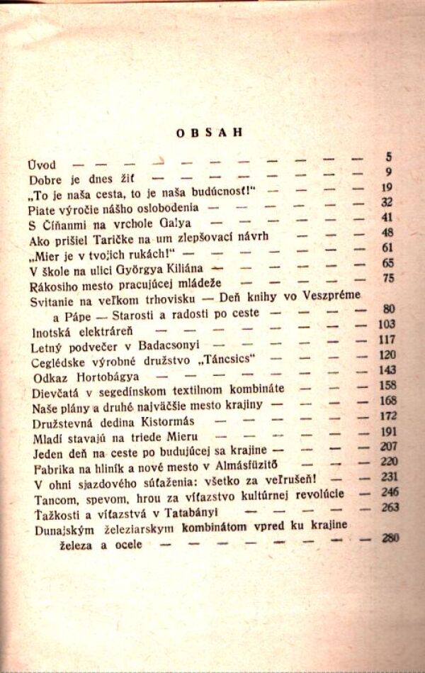 J. Boldizsár: ZÁPISKY Z MAĎARSKA