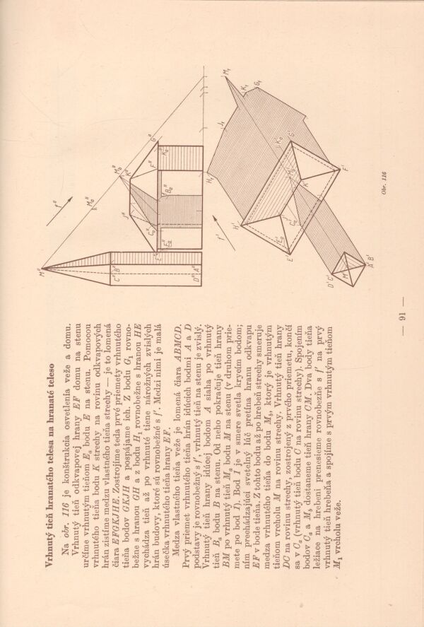 Imre Pál: DESKRIPTÍVNA GEOMETRIA VIDENÁ PRIESTOROVE