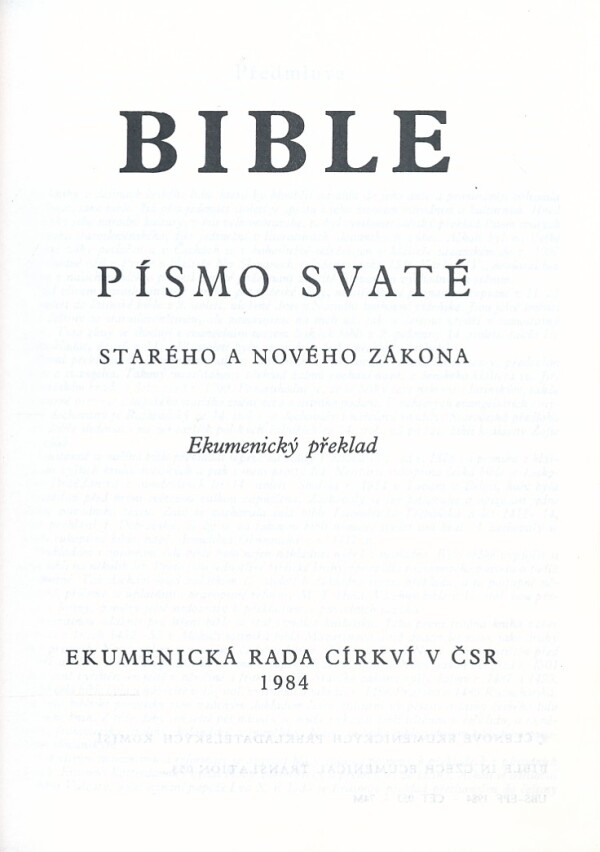BIBLE