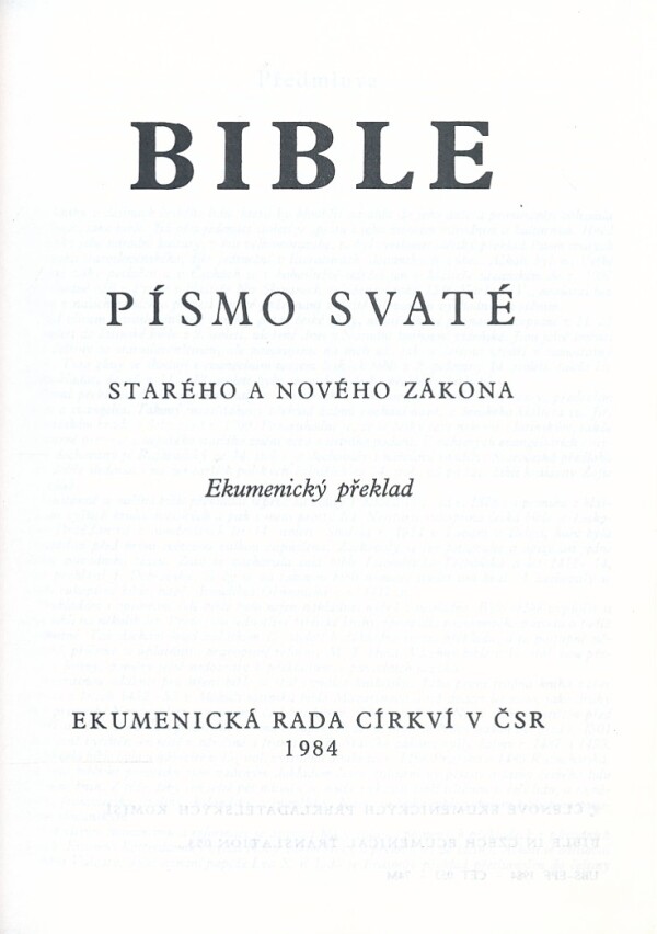 BIBLE