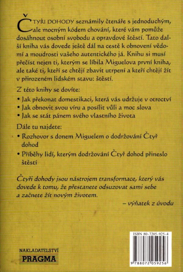 Don Miguel Ruiz, Janet Mills: ČTYŘI DOHODY - PRACOVNÍ KNIHA