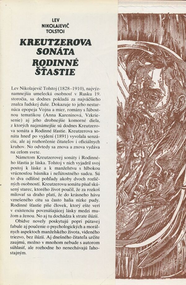 Lev Nikolajevič Tolstoj: Kreutzerova sonáta. Rodinné šťastie.