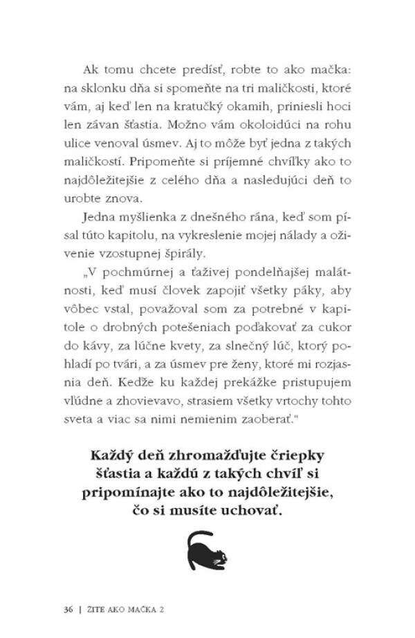 Stéphane Garnier: ŽITE AKO MAČKA 2