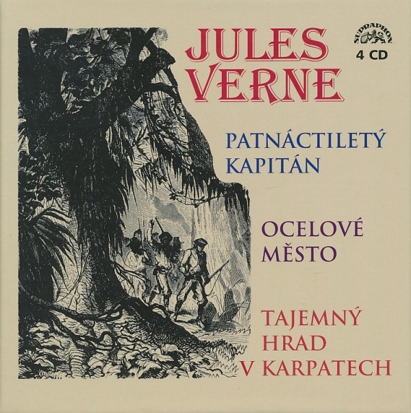 Jules Verne: AUDIOKNIHA 4 CD