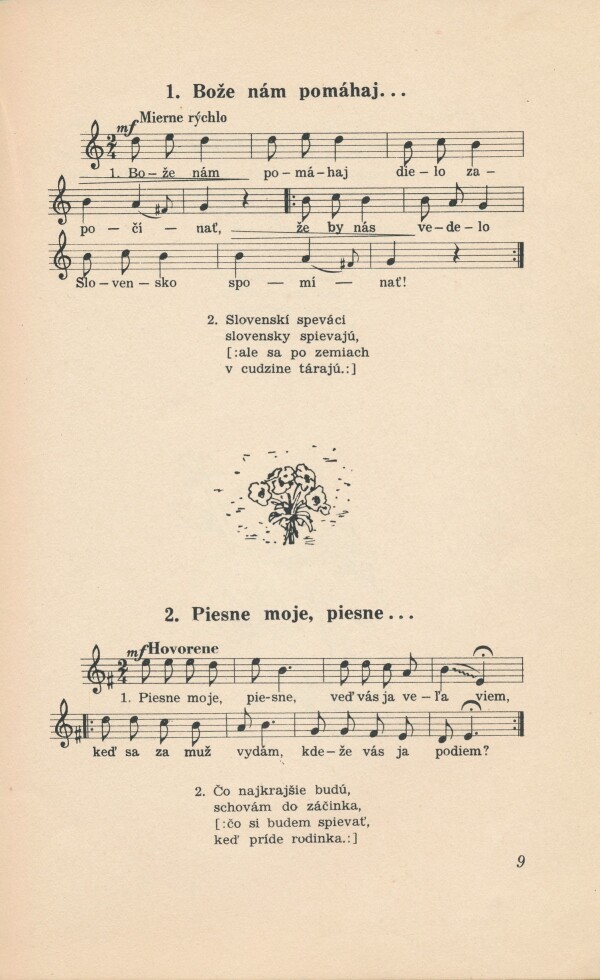 Bohuslav Valašťan: SLOVENSKÝ ĽUDOVÝ SPEVNÍK