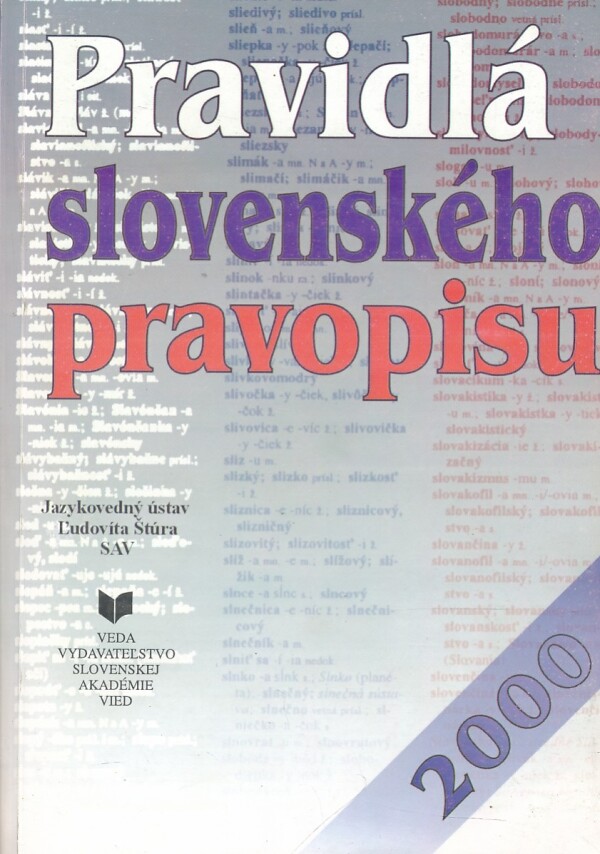 PRAVIDLÁ SLOVENSKÉHO PRAVOPISU