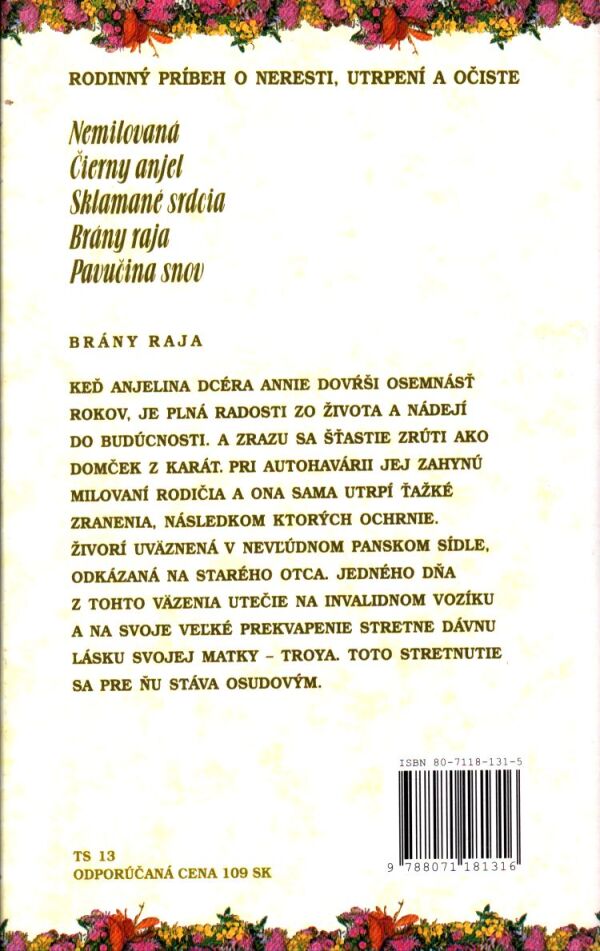 Virginia Andrewsová: SKLAMANÉ SRDCIA