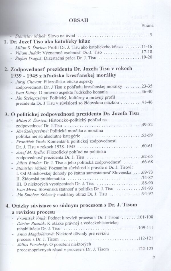 DR. JOZEF TISO