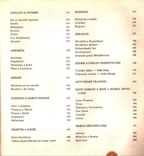 Imre Trencsényi, Waldapfel: MYTOLOGIE