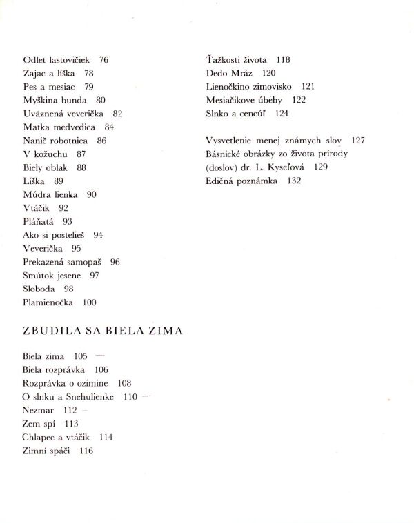 Mária Rázusová-Martáková: OD JARI DO ZIMY