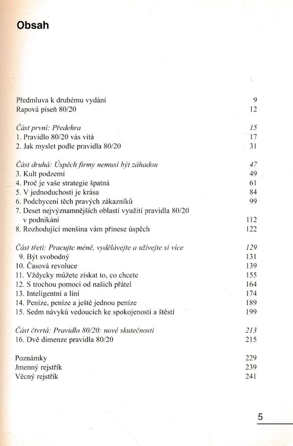 Richard Koch: PRAVIDLO 80/20
