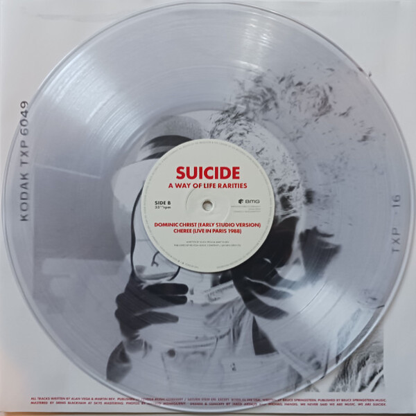 Suicide: A WAY OF LIFE RARITIES - LP