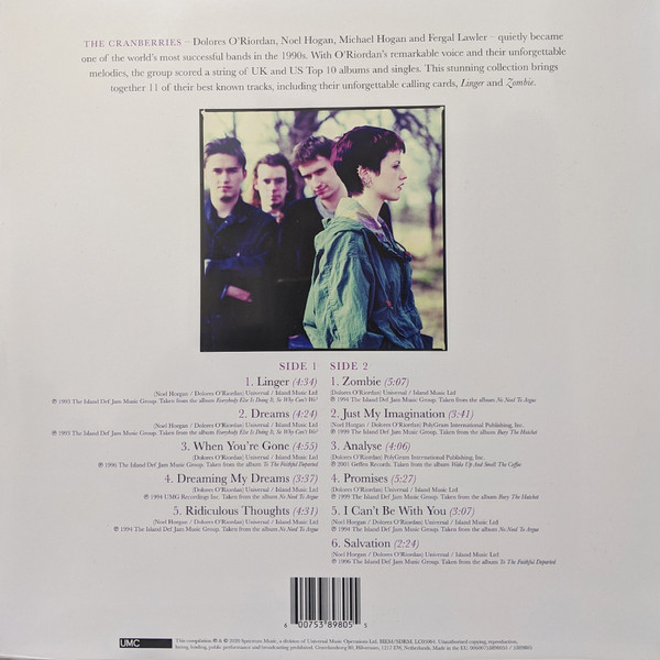 The Cranberries: DREAMS - THE COLLECTION - LP