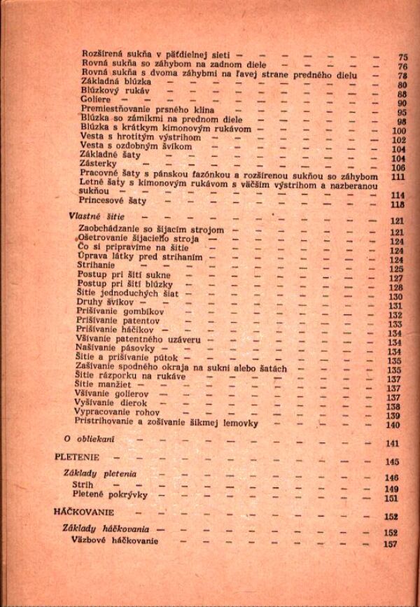 Dagmar Jelínková: ŠITIE
