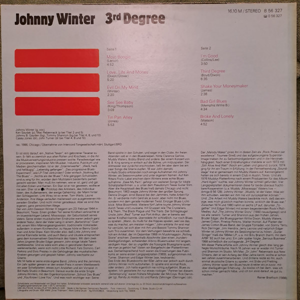Johnny Winter: 3RD DEGREE
