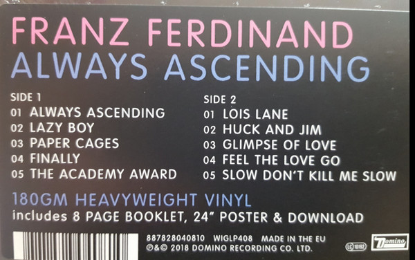Franz Ferdinand: ALWAYS ASCENDING - LP