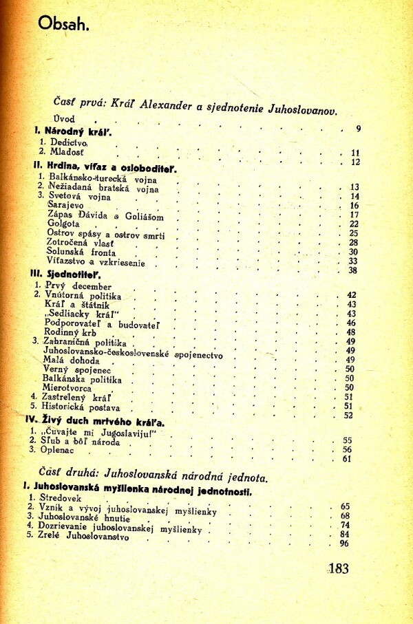 Risto Kovijanic: JUHOSLOVANSKÁ JEDNOTA