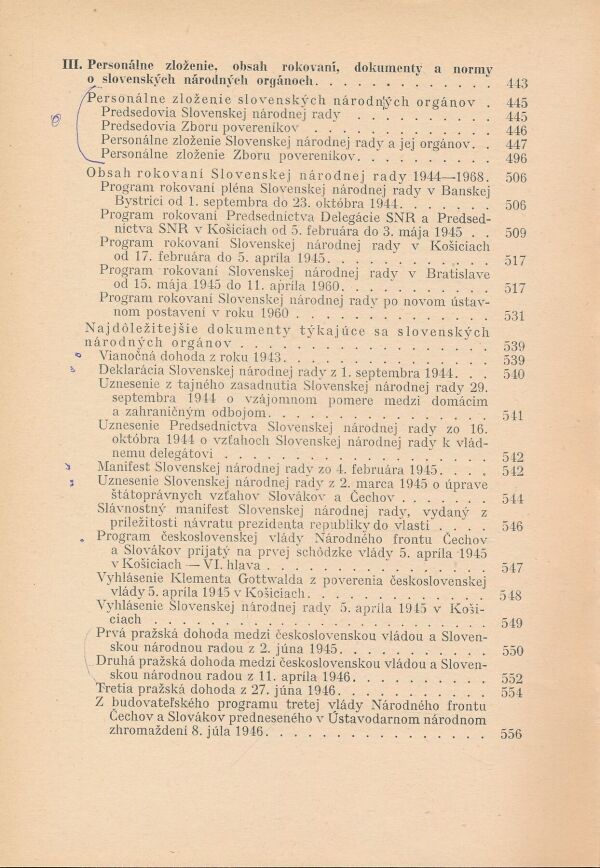 Elo Rákoš, Štefan Rudohradský: Slovenské národné orgány 1943 - 1968