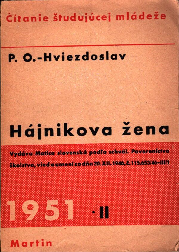 P. O. Hviezdoslav:
