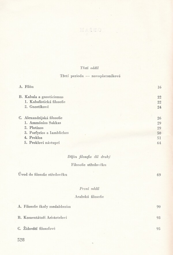Georg Wilhelm Friedrich Hegel: DĚJINY FILOSOFIE III.