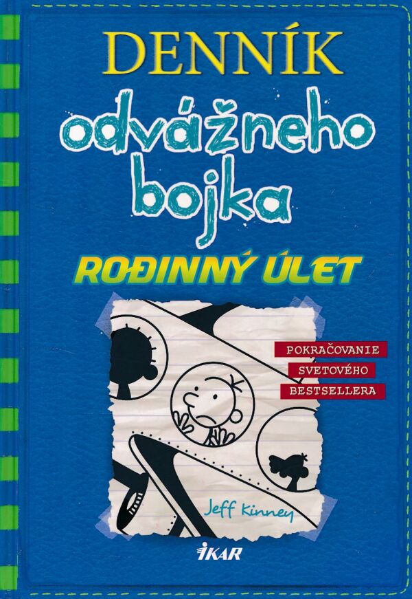 Jeff Kinney: DENNÍK ODVÁŽNEHO BOJKA 12 - RODINNÝ ÚLET